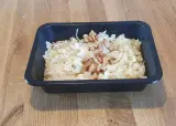 82. Kapustové halušky so slaninou (350 g)