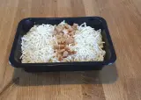 83. Oštiepkové halušky so slaninou (400 g)
