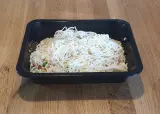 93. Zeleninové krémové rizoto s grilovanou zeleninou, kuracím mäsom a parmezánom (150/100/50/50 g)